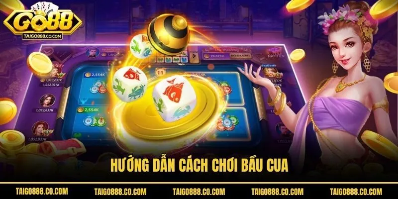 Hướng dẫn cách chơi bầu cua